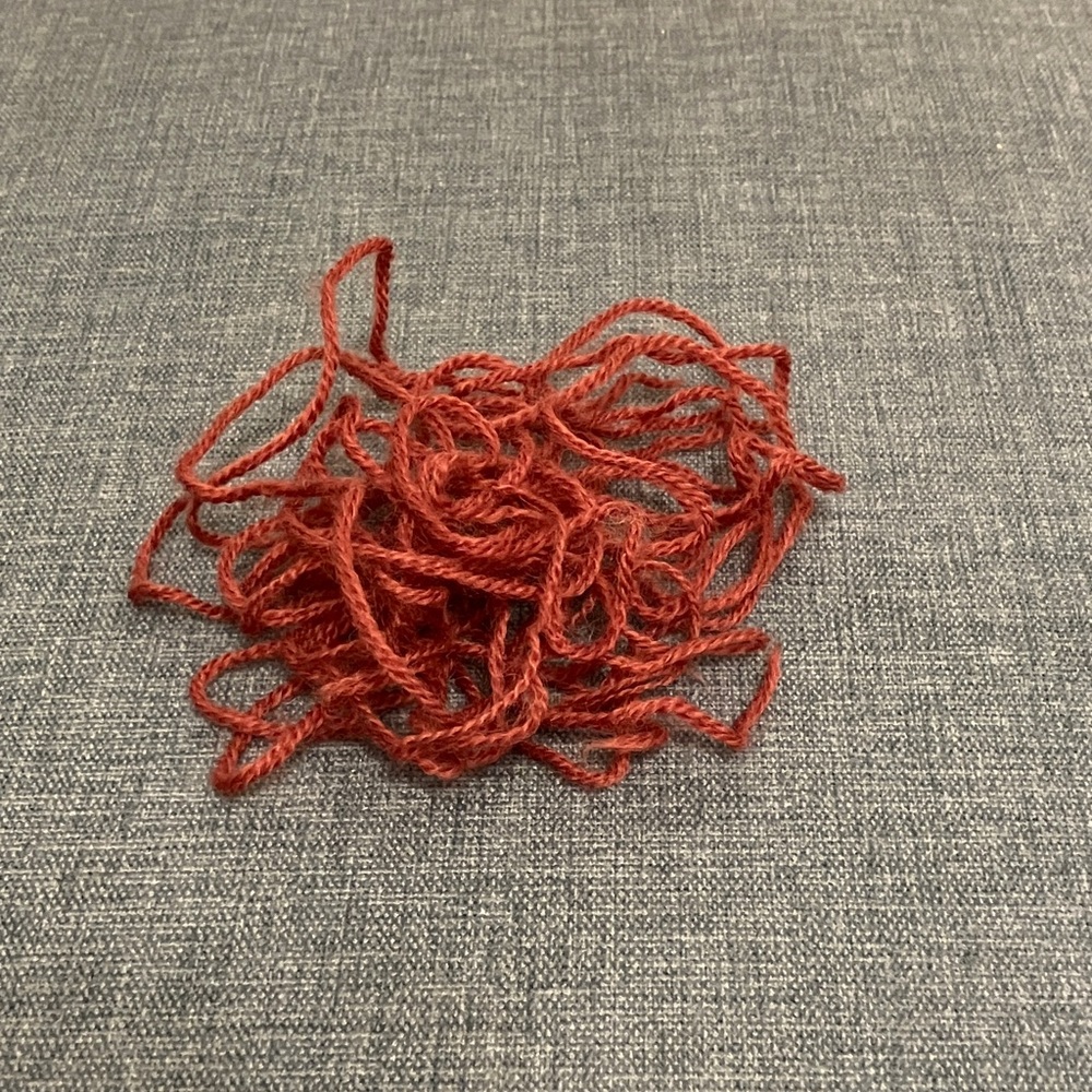 Pink Needlepoint Thread Yarn